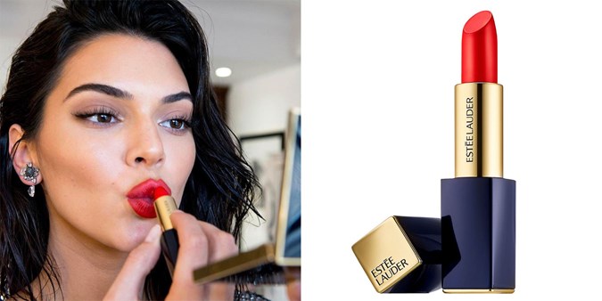 Kendall Jenner Met Gala 2017 lipstick Estee Lauder 