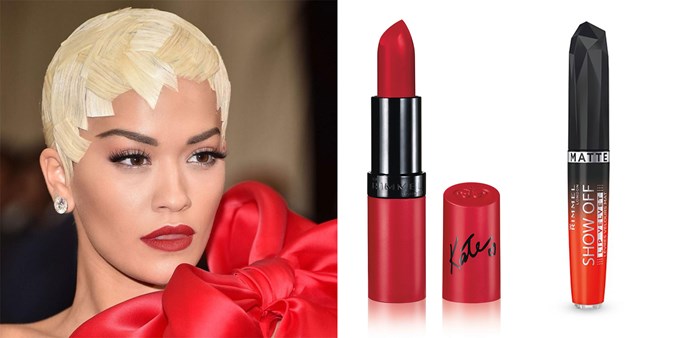 Rita Ora Met Gala 2017 lipstick