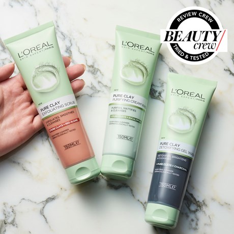 loreal pure clay cleanser reviews