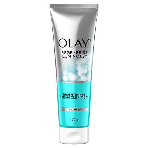 olay brightening cream cleanser review