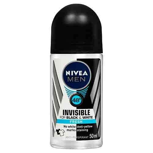 NIVEA MEN Invisible For Black & Fresh Roll-On Deodorant Review | BEAUTY/crew