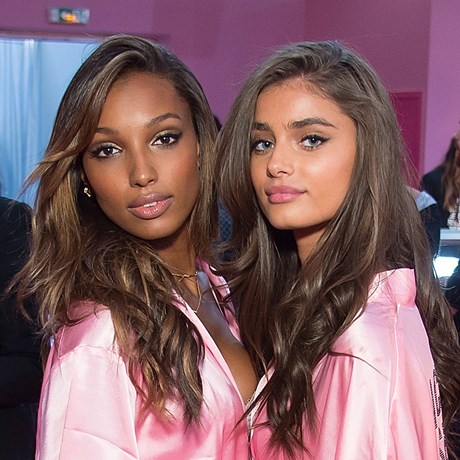Taylor Hill and Jasmin Tookes