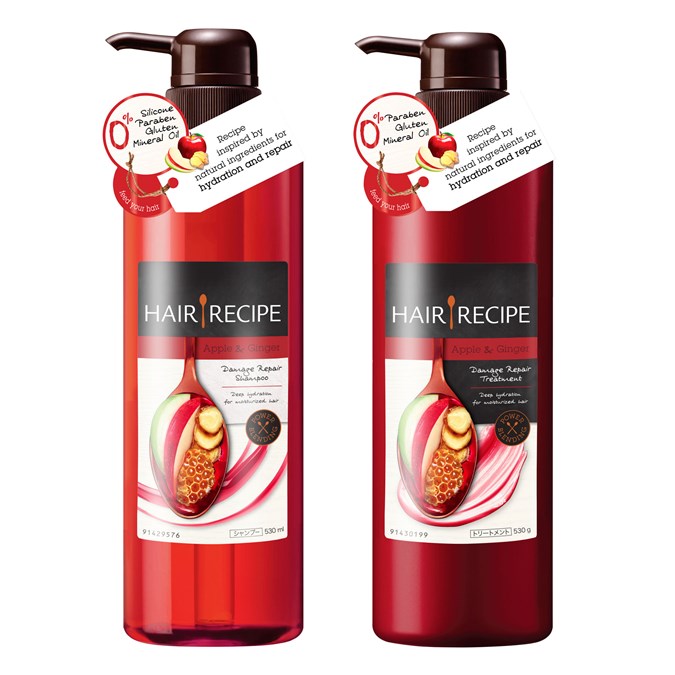 Apple & Ginger Damage Repair Shampoo and Conditioner
