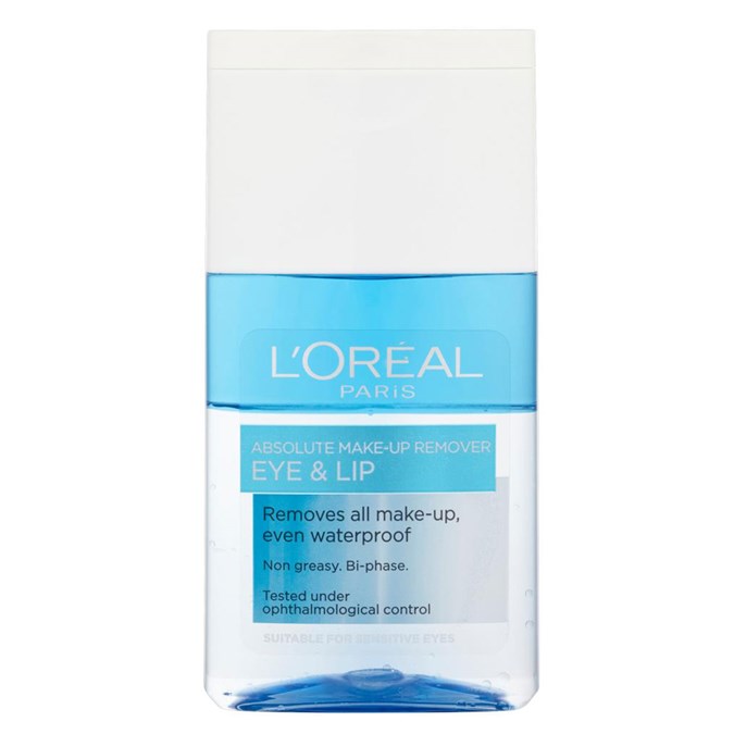 L’Oréal Paris Eye Make-Up Remover for Eyes and Lips