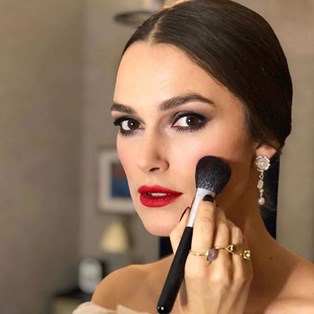 Keira Knightley Makeup Red Lipstick