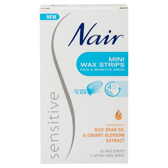 Nair Sensitive Mini Wax Strips