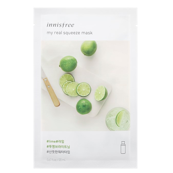 Innisfree My Real Squeeze Mask [Lime]
