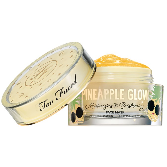 Too Faced Pineapple Glow Moisturising And Brightening Face Mask 