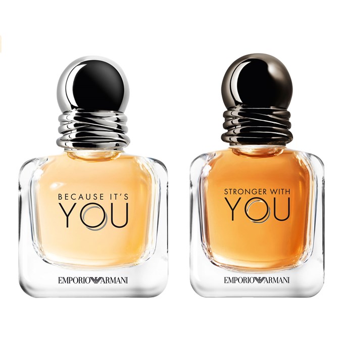 Emporio Armani Because It’s You EDP and Stronger For You EDT