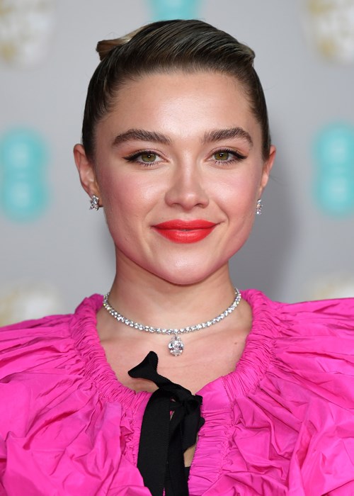 Florence Pugh Wears A Budget Mascara On The Red Carpet