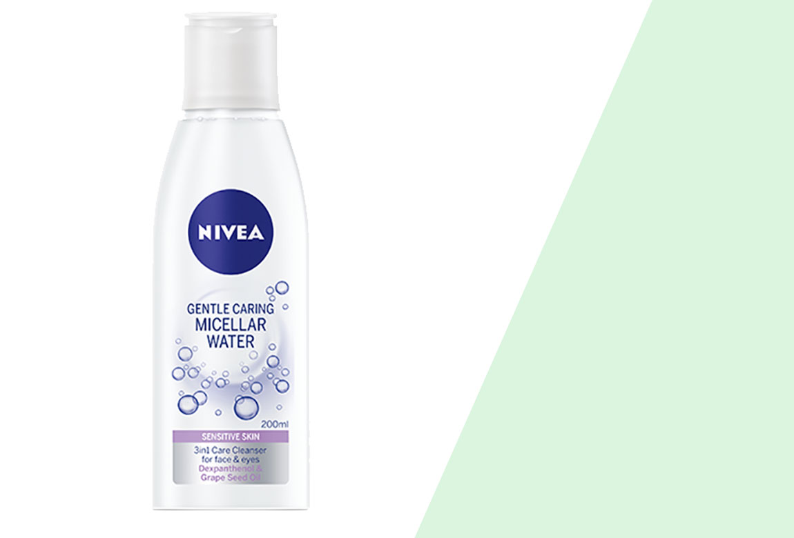 nivea sensitive caring micellar water
