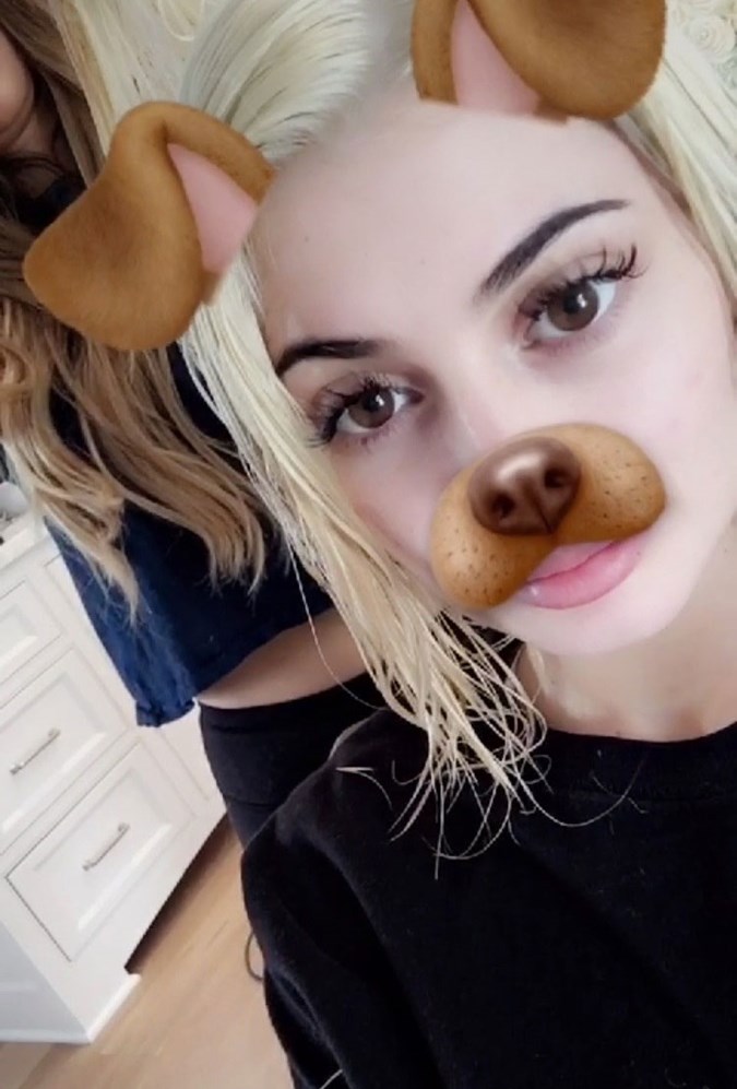 Kylie Jenner’s DIY Hair Colour Revealed On Snapchat | BEAUTY/crew