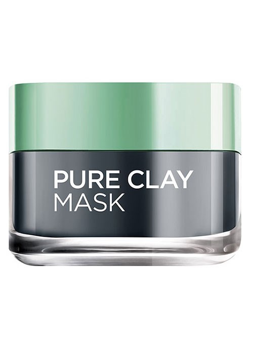 L’Oréal Paris Pure Clay Mask Detoxifying + Brightening Charcoal Mask