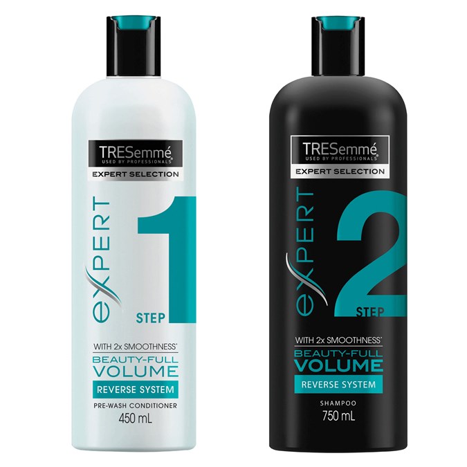 TRESemmé Beauty-Full Volume Pre Wash Conditioner and Shampoo