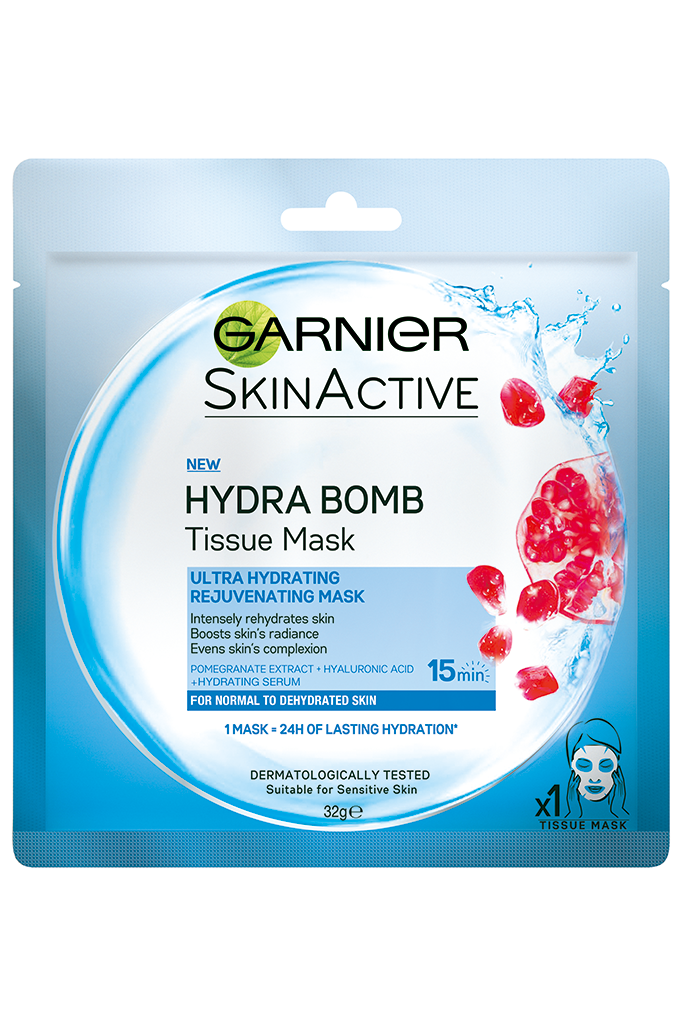 Garnier Hydra Bomb Tissue Mask Review | BEAUTY/crew