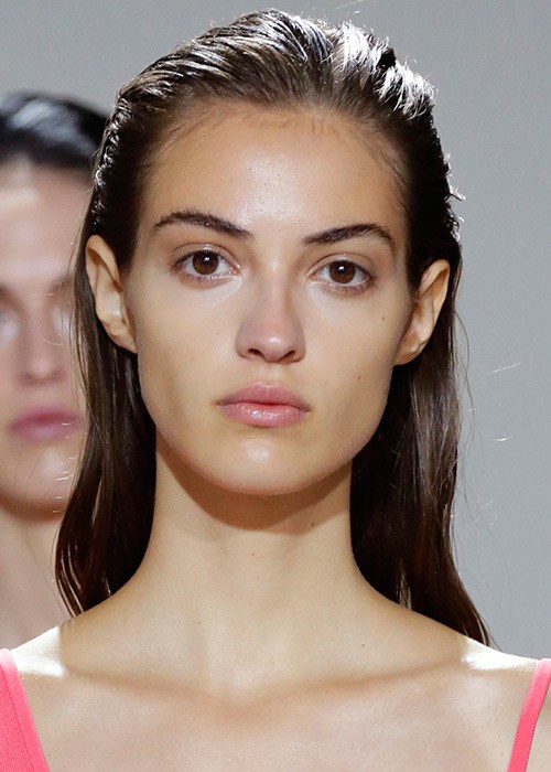 How-to: Slicked Back Hairstyle At Jason Wu SS17 | BEAUTY/crew