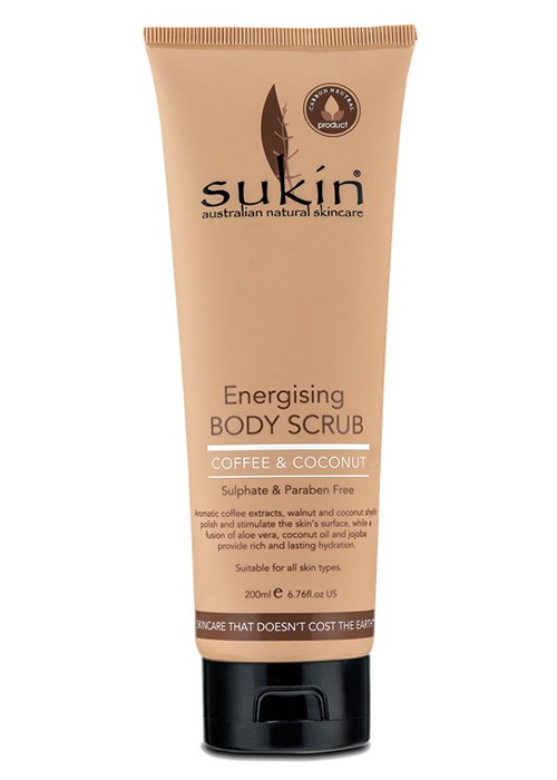 Sukin Energising Body Scrub – Coffee & Coconut