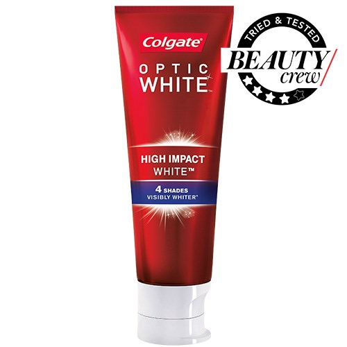 Colgate Optic White High Impact White Review | BEAUTY/crew