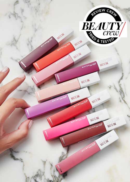 Maybelline SuperStay Matte Ink Liquid Lips (Review 