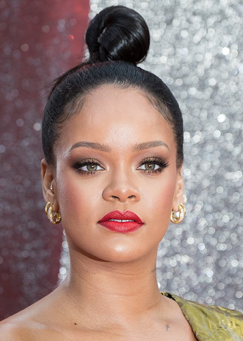 The Unusual Product Rihanna Uses To Set Her Brows