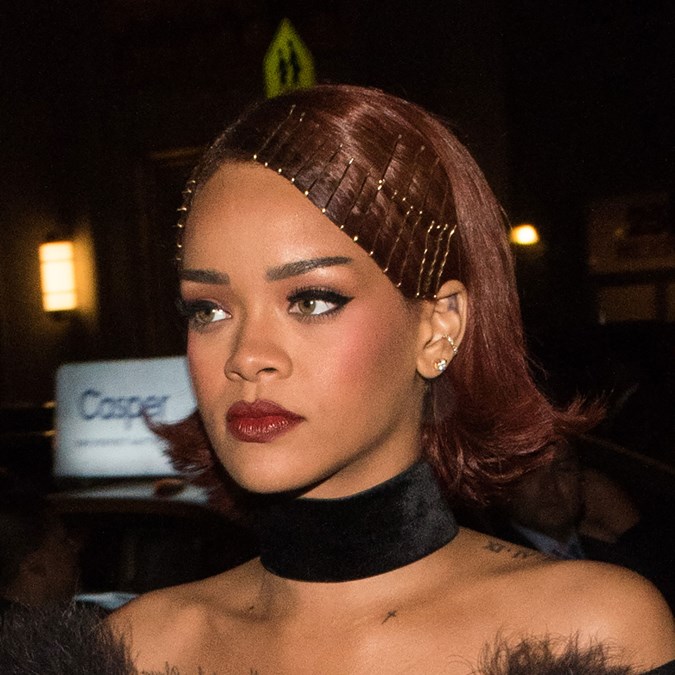 Rihanna bobby pins