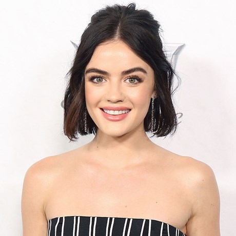 Lucy Hale shows us the process of going blonde