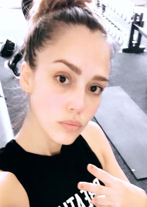 Jessica Alba's cardio workout