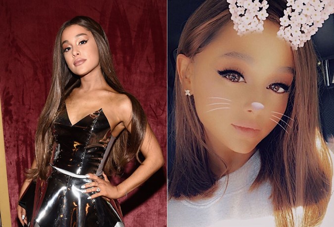 Ariana Grande Hair transformation 2018