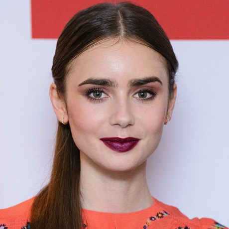 Lily Collins full brows
