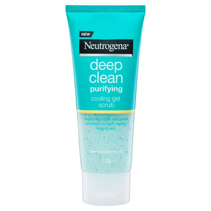 Neutrogena Deep Clean Purifying Cooling Gel Scrub