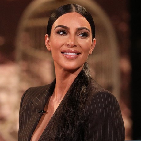 Kim Kardashian French manicure comeback