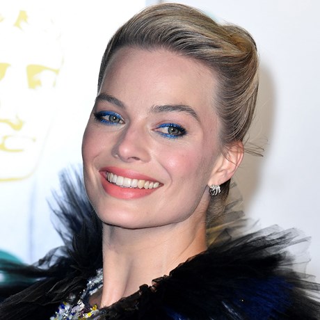 Get The Look: Margot Robbie’s Glossy Blue Eyeliner 2019 BAFTAs