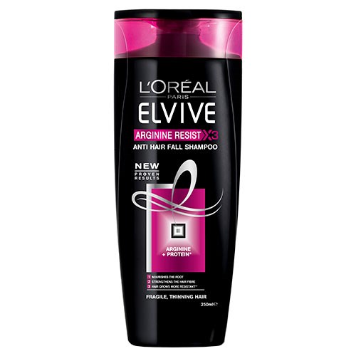 L'Oréal Paris Elvive Arginine Resist x3 Anti Hair Fall Shampoo Review |  BEAUTY/crew