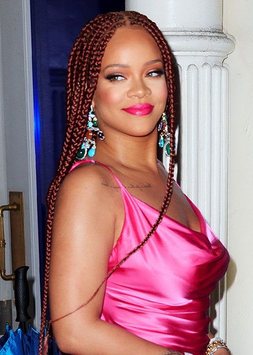 Rihanna Just Ditched Her Signature Dark Hair Beauty Crew