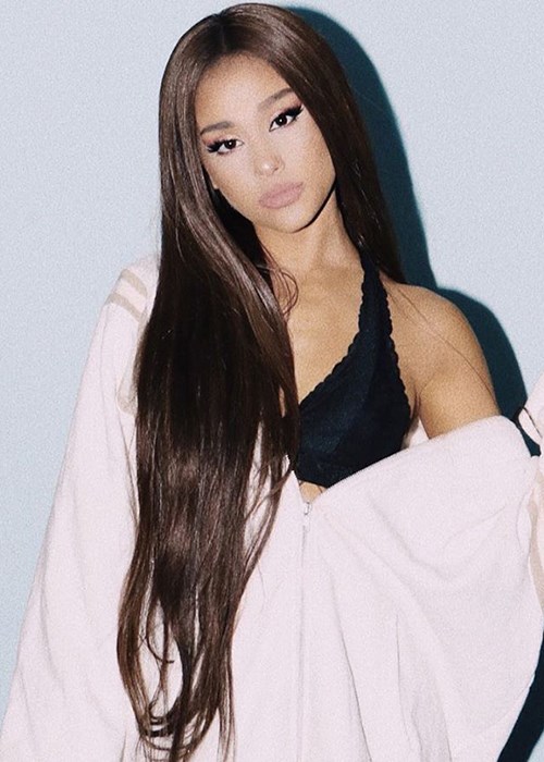 Ariana Grande Hair Down Instagram