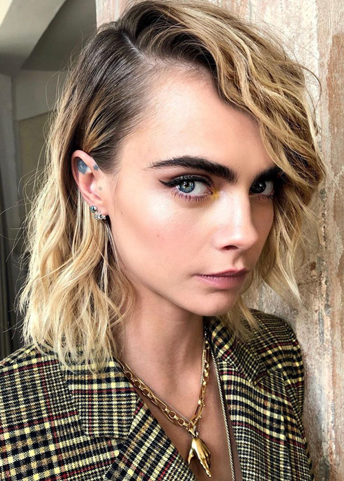 Cara Delevingne Shows 3 Stunning Ways To Style Your Bob | BEAUTY/crew