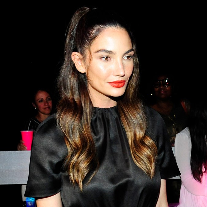 Celebs have been bringing their beauty A-game to New York Fashion Week Spring 2020 Lily Aldridge