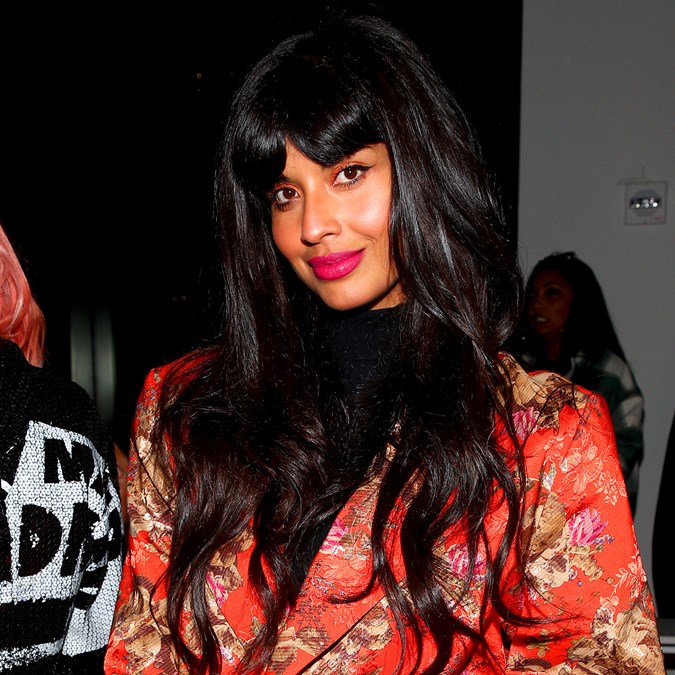 The Best Front Row Celebrity Beauty Looks At NYFW Spring 2020 Jameela Jamil