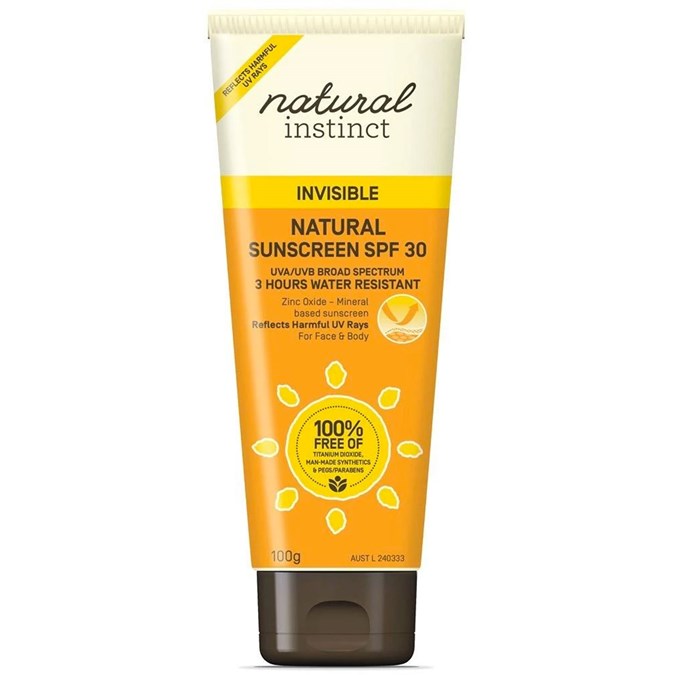 Natural Instinct Invisible Natural Sunscreen