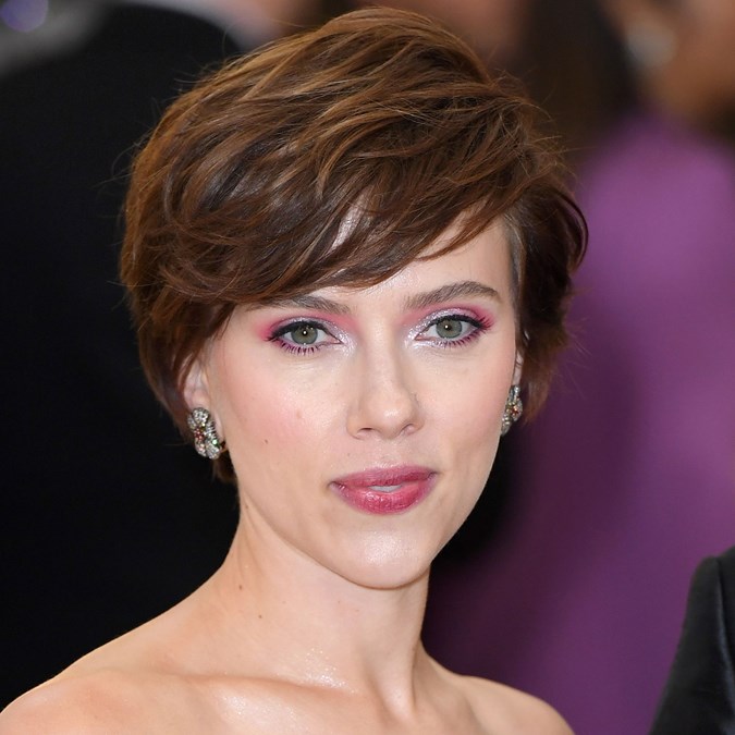 Scarlett Johansson Short Hair Bob Pixie Undercut More Beauty Crew