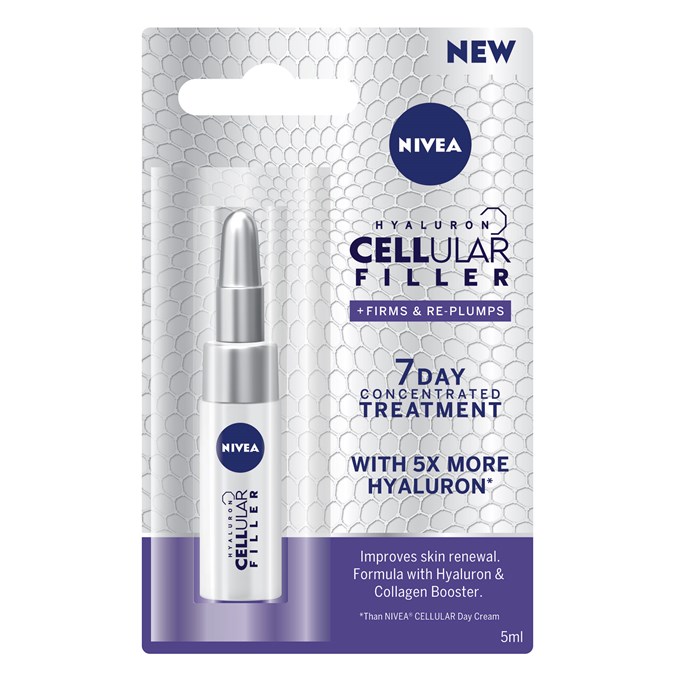 NIVEA Hyaluron Cellular Filler Instant Ampoules 4 Pack