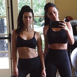 Kourtney Kardashian’s Trainer Reveals Her Exact Workout