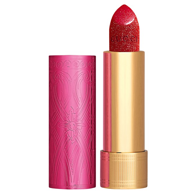 Gucci Rouge A LEvres Lunaison Lipstick in Goldie Red