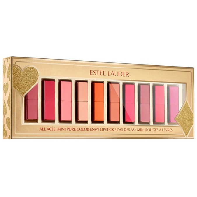 Christmas-Gift-Guide-100-Estée Lauder All Aces Mini Pure Color Envy Lipstick Collection2