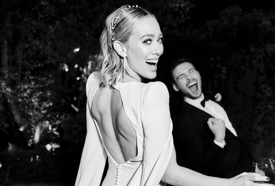 Hilary Duff Reveals The Secrets Behind Her Dreamy Wedding Day Hair Beauty Crew