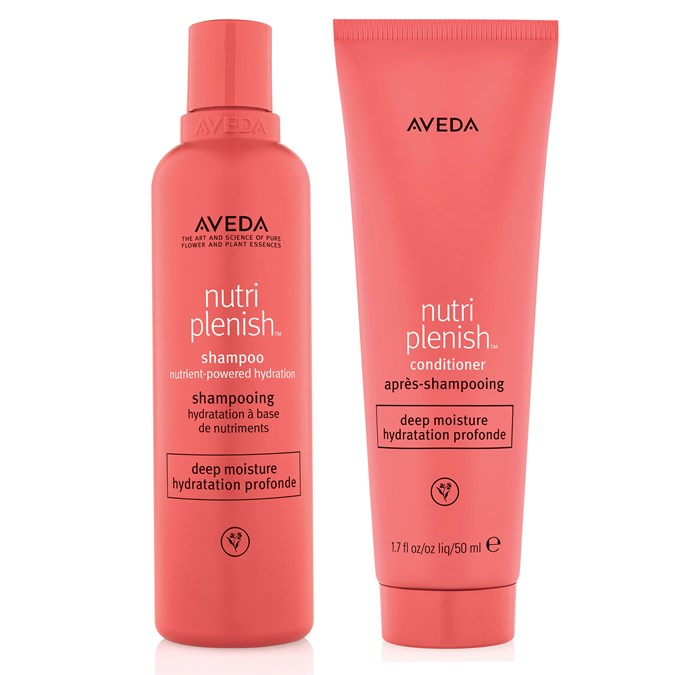 Aveda Nutriplenish Deep Moisture Shampoo and Conditioner 