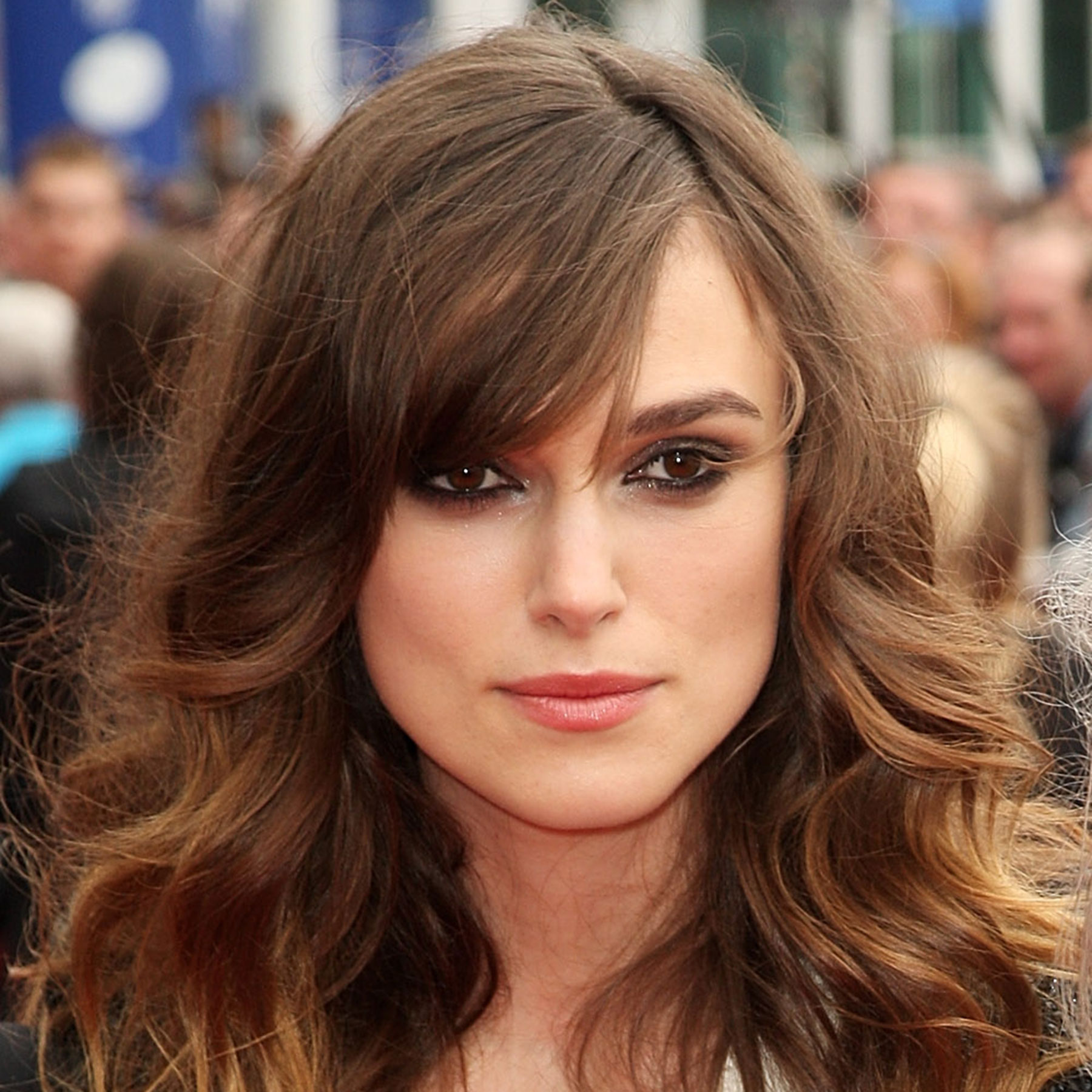 Long Wavy Hair with Center Parted SideSwept Bangs  by Hairstyleology   Medium