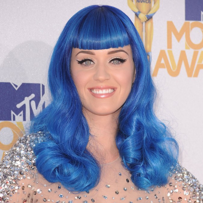 Blue Hair Colour Ideas - Katy Perry