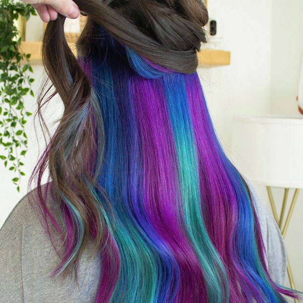 Peekaboo Hair Colour: Inspiration & Shades To Try | BEAUTY/crew