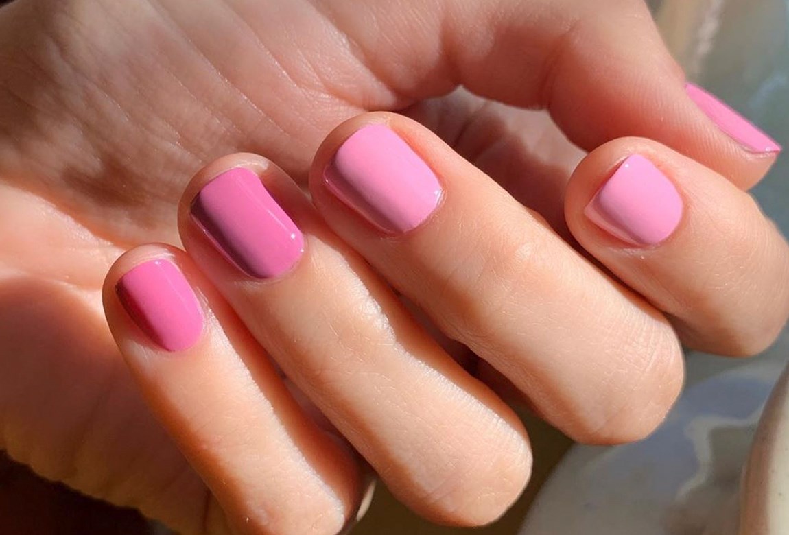 best pink nail color 2024